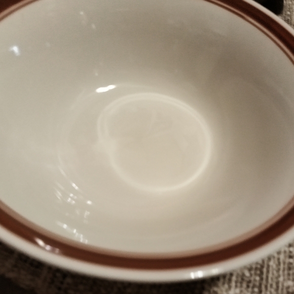Set of Three Large 9" Stoneware Bowls - Picture 2 of 13